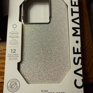 Case-Mate Silver Slim Protective Phone Case